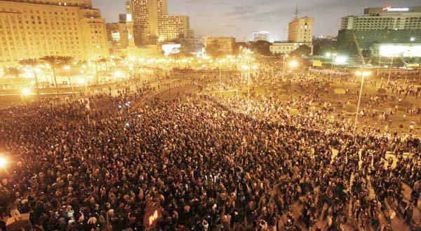 Jan 25th Protests in Tahrir Square